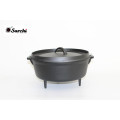 Cuisinier grand four hollandais avec jambe